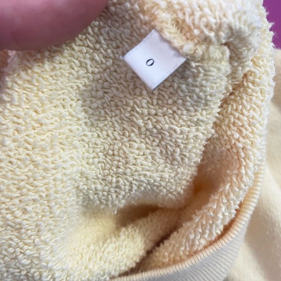 Sandro Paris Yellow Sweatshirt Walk to the Sun Size 0 - Picture 6 of 9